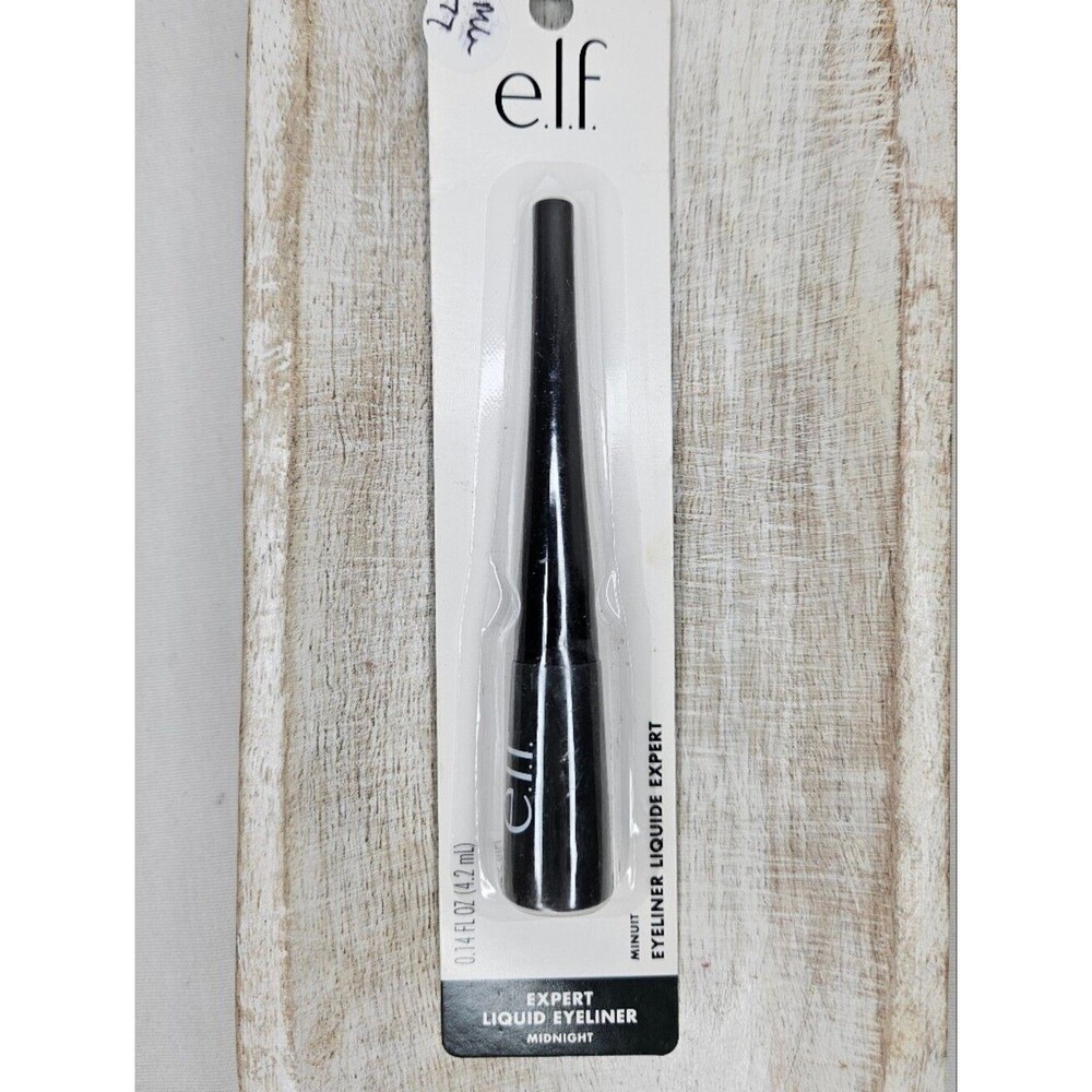 NWT e.l.f. Expert Liquid Liner Midnight Blue Eyeliner Makeup New Sealed